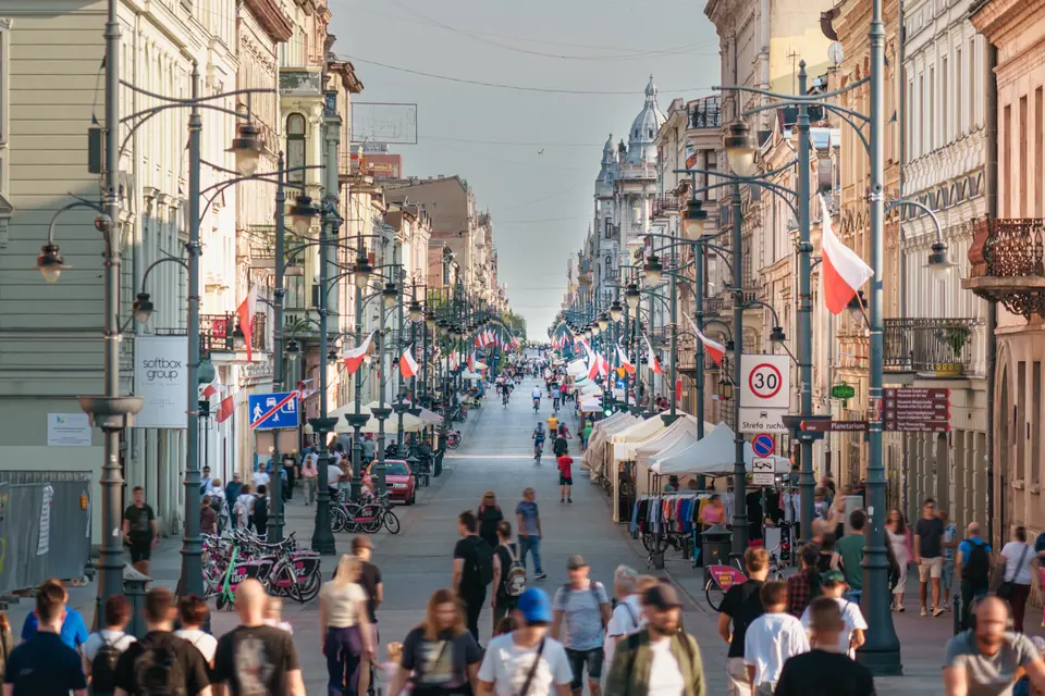 Łódź – ulica Piotrkowska